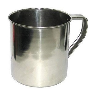 Кружка нерж. 8 см