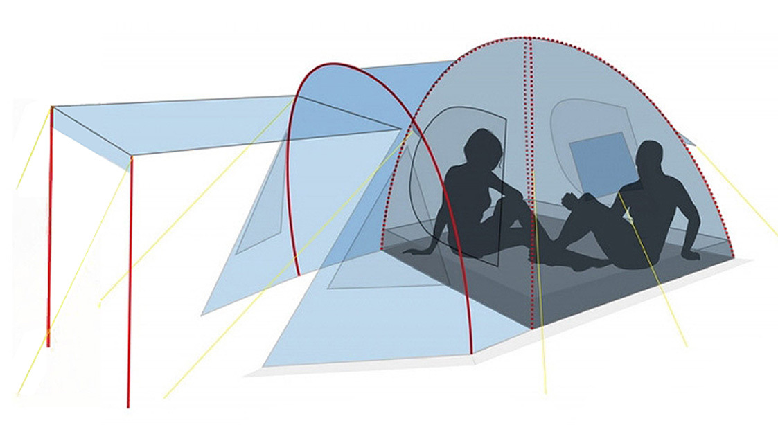 Палатка Rino 5