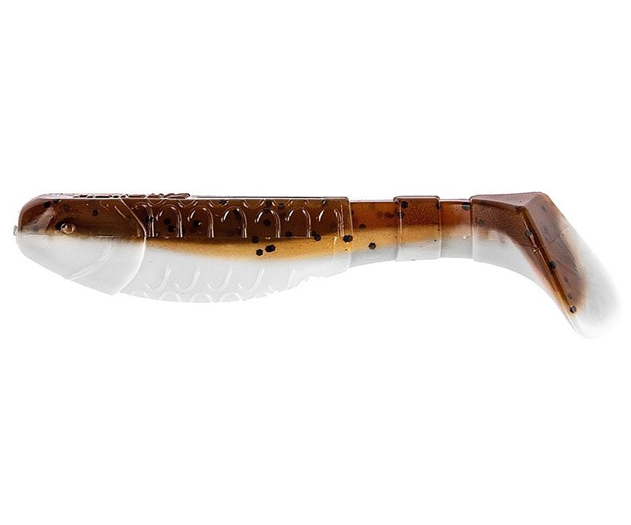 Виброхвост Chubby HS-4-010-N 3.55", 9см, Rusty & White